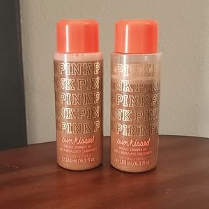 PINK Victoria's Secret Sun Kissed Bronze Shimmer Oil Full Size 6.3oz